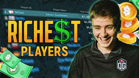 The top 10 richest players in Dota 2 .